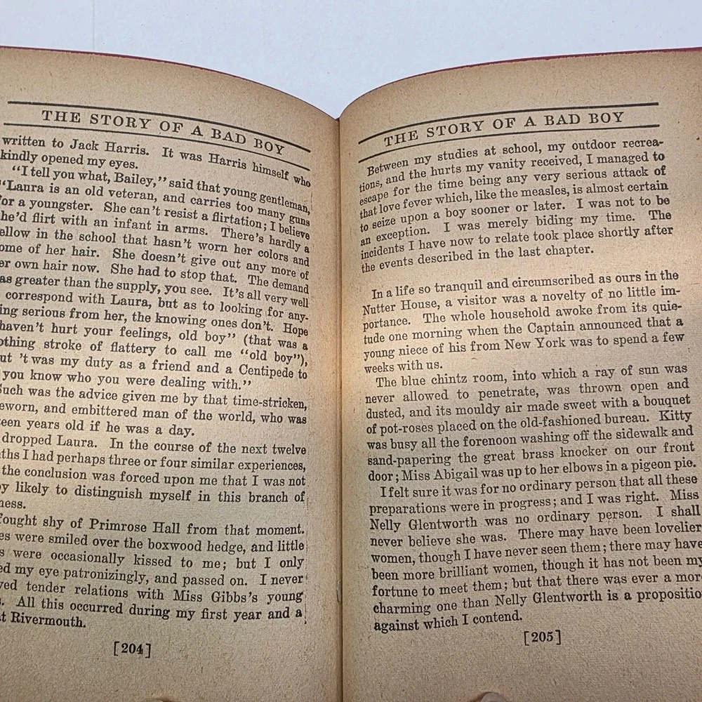 The Story of a Bad Boy Thomas Bailey Aldrich‎ Goldsmith Publishing 1930s